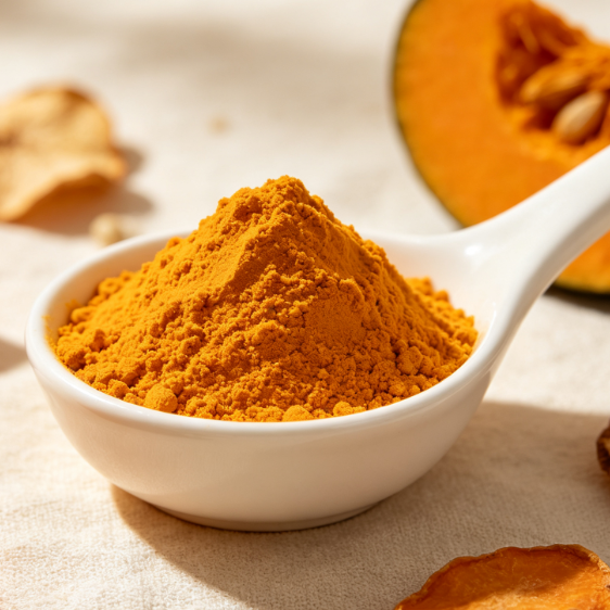 Organic pumpkin powder