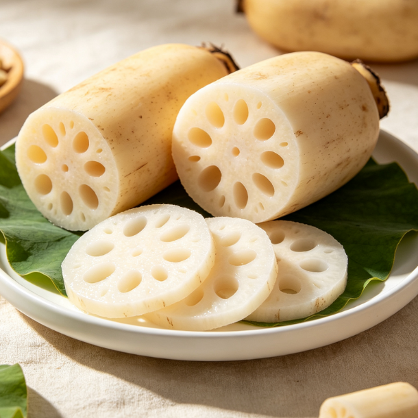Organic lotus root
